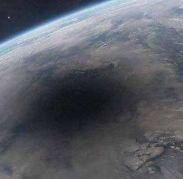 Озоновая дыра над Антарктикой достигла годового максимума