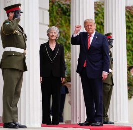 Президент Ирландии заявила Трампу о недопустимости &laquo;нормализации войны&raquo;
