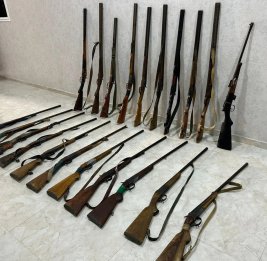 
МВД Азербайджана: За сутки в Баку и в регионах изъято 16 ружей