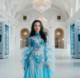 
Первая в мире ИИ-актриса дала сбой в прямом эфире