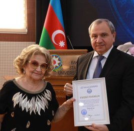 
В БГУ отмечен 80-летний юбилей историка Саиды Али гызы
