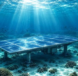 Китай испытал первую в мире подводную солнечнуюэлектростанцию на глубине 10 метров