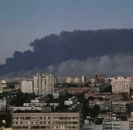 Ночная атака БПЛА: на Куйбышевском НПЗ в Самаре вспыхнул масштабный пожар