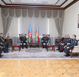 Начальник Генерального штаба Азербайджанской армии встретился с турецкой делегацией