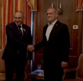 Встретились Пезешкиан и Пашинян