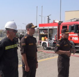 МЧС провело пожарно-тактические учения на НПЗ имени Гейдара Алиева