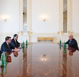 Президент Ильхам Алиев принял главного исполнительного директора компании Brookfield Asset Management