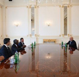 Президент Ильхам Алиев принял руководителя компании Global Infrastructure Partners