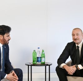 Президент Ильхам Алиев встретился с президентом Международной автомобильной федерации