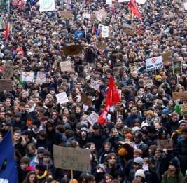 В Германии 45 тысяч студентов вышли на протесты