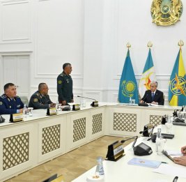 Токаев потребовал реформировать армию после гибели военных на Каспии