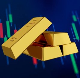Золото подешевело ниже $4 250 за унцию