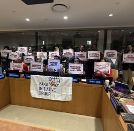 В ООН прошла молчаливая акция, связанная с правом на возвращение и деколонизацией