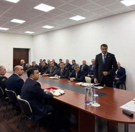 Коллективу представлен глава Исполнительной власти Гядабейского района