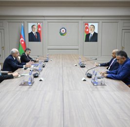 Премьер-министр Али Асадов встретился с президентом Международной федерации плавания