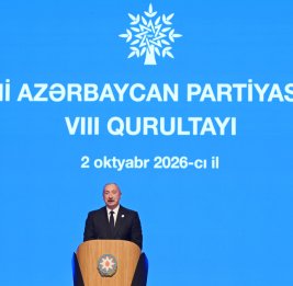 
Президент Азербайджана: Одной из главных задач является наращивание нашей военной мощи