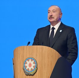 В аккаунтах Президента Ильхама Алиева в социальных сетях размещена публикация в связи с VIII съездом ПЕА