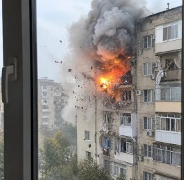 
В жилом доме в поселке Шафаг произошел взрыв, пострадал один человек