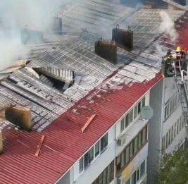 
В Казахстане при пожаре эвакуировали 120 человек