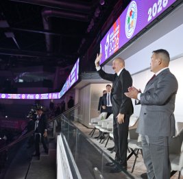 Президент Ильхам Алиев наблюдал церемонию открытия чемпионата мира по дзюдоБУДЕТ ОБНОВЛЕНО