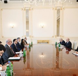 Президент Ильхам Алиев принял государственного министра по торговле Великобритании