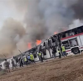 Пожар, произошедший в строении в Сумгайыте, потушен