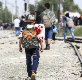 
Число детей, прибывающих в Европу в одиночку, выросло