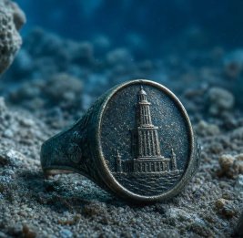 В Египте обнаружили перстень с изображением одного из чудес света
