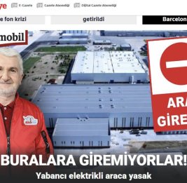 
Оборонные компании Турции ввели запрет на электромобили иностранного производства