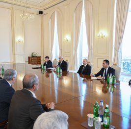 Президент Ильхам Алиев принял министра внутренних дел Ирана