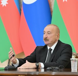 
Президент Ильхам Алиев: Все основные транспортно-логистические проекты на территории Азербайджана уже реализованы