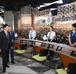 
Президент Лаоса ознакомился с деятельностью Центра ASAN xidmət
