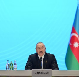 
Президент Ильхам Алиев: Азербайджан в период своего председательства в СВМДА уделял приоритетное внимание укреплению организации