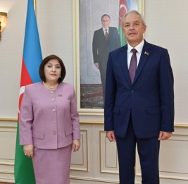 
Сахиба Гафарова и Игорь Сергеенко обсудили межпарламентские связи