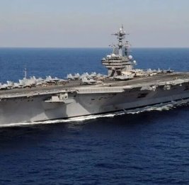 Ближе к Ирану: американский авианосец George H.W. Bush вернулся в Аравийское море