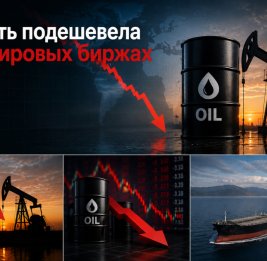 
Цены на нефть снизились