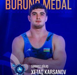 
Азербайджан завоевал очередные медали на чемпионате мира по борьбе U-23