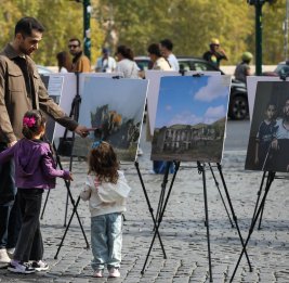 Очередная фотовыставка о минной войне Армении против Азербайджана прошла в Риме