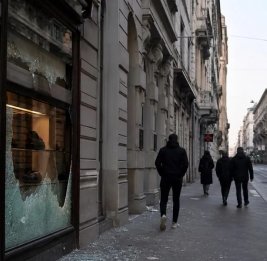 Милан после погромов: Мелони созвала силовиков
