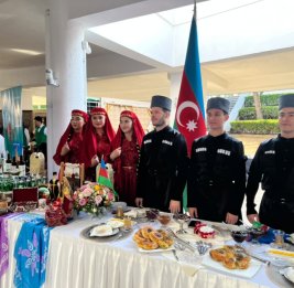 Азербайджан был представлен на специальном стенде по случаю дня ООН в Ашхабаде