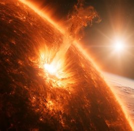 
На Земле ожидаются возмущения магнитосферы из-за корональной дыры на Солнце