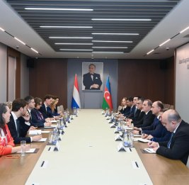 
Джейхун Байрамов встретился с нидерландским коллегой: обсуждена Дорожная карта на 2026-2028 годы