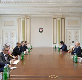 Президент Азербайджана Ильхам Алиев принял генерального секретаря Организации исламского сотрудничества