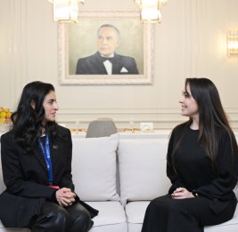 Лейла Алиева встретилась с генеральным секретарем Всемирной туристской организации