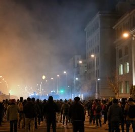 Трагедия на железной дороге вызвала протесты в Мадриде: полиция применила слезоточивый газ