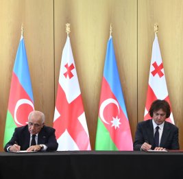 
В Сигнахи подписаны азербайджано-грузинские документы