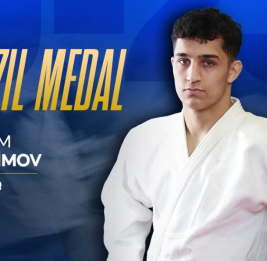 Азербайджанский дзюдоист стал двукратным чемпионом Европы