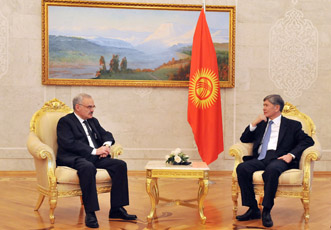 Премьер-министр Азербайджана встретился с Президентом Кыргызстана