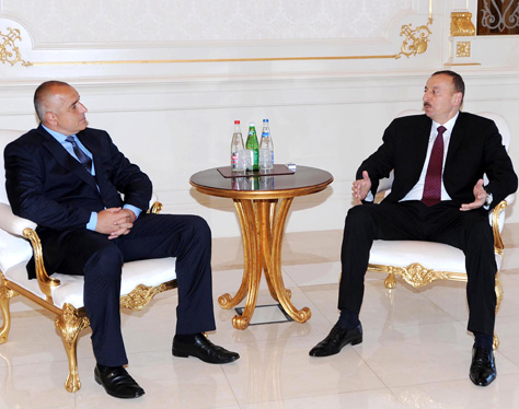 Президент Ильхам Алиев принял премьер-министра Болгарии Бойко Борисова