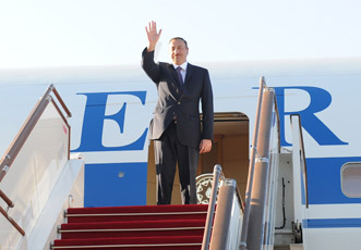 Рабочий визит Президента Азербайджана Ильхама Алиева в Турцию